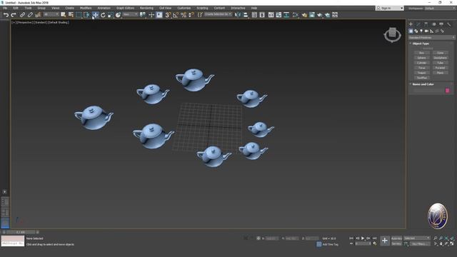 3D MAX Start. 3-dars. Selection, Move, Rotate, Scale смотреть онлайн