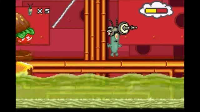 SpongeBob: Creature From The Krusty Krab (GBA)-Part 3 Let's Play/Walkthrough смотреть онлайн