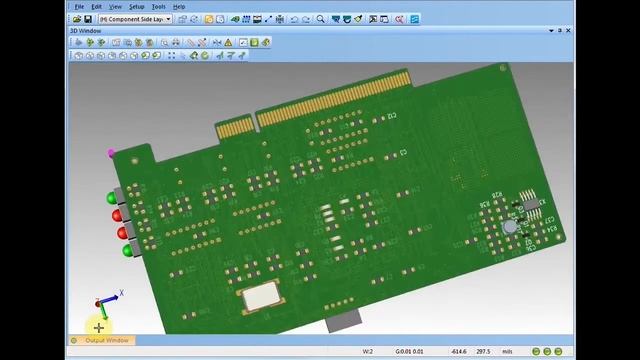 Mentor Graphics PADS VX 2.3: 3D Визуализация