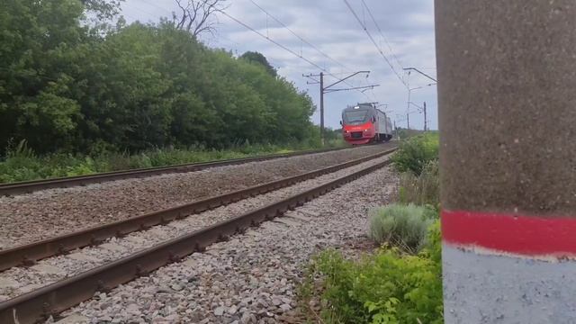 Электричка ЭП2Д-0102 с сообщением Белгород-Прохоровка смотреть онлайн