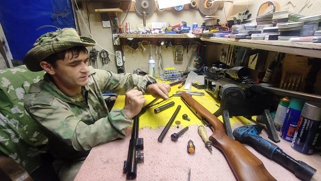 Разборка гамо Хантер 1250