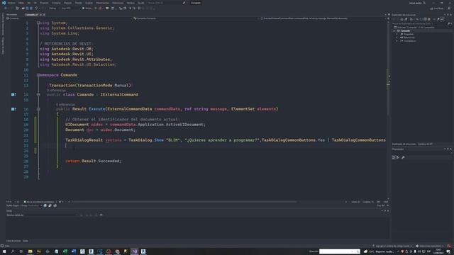 Revit API C# - Creación de Ventanas con Mensaje / TaskDialog Class | Programación Revit API смотреть онлайн