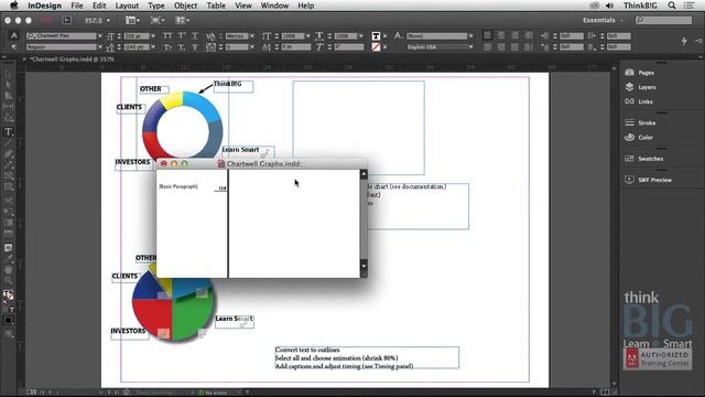 how to create grapihc in indesign cc смотреть онлайн
