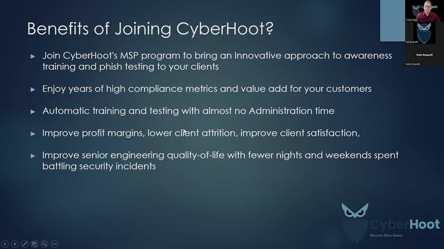 ITBOG Livestream Demo - CyberHoot смотреть онлайн