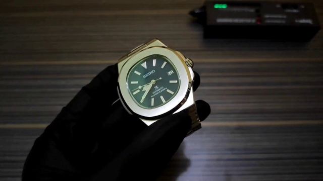 SEIKO NAUTILUS !!! Seiko Mod - New Mod Dress Watch #preorder смотреть онлайн