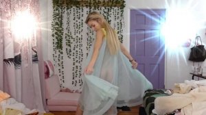 Nice girl try on haul vintage lingerie