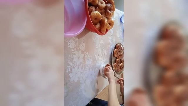 ШОК😱Ең оңай рецепт. Бір жасағаннан шығатын пончик 🍩#пончики #самыйлегкийрецепт