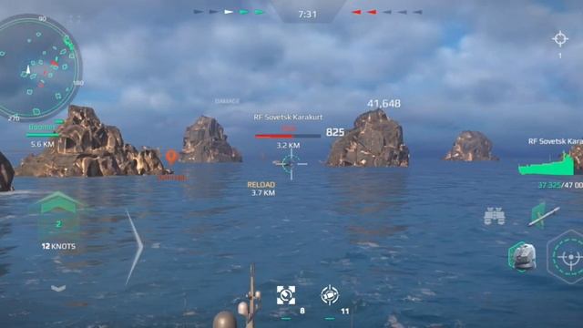Modern Warships game - FR Sovetsk Karakurt смотреть онлайн
