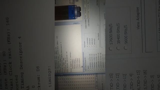 XGecu T56 programmer reading log TV LCD. VGA UART (part1) смотреть онлайн