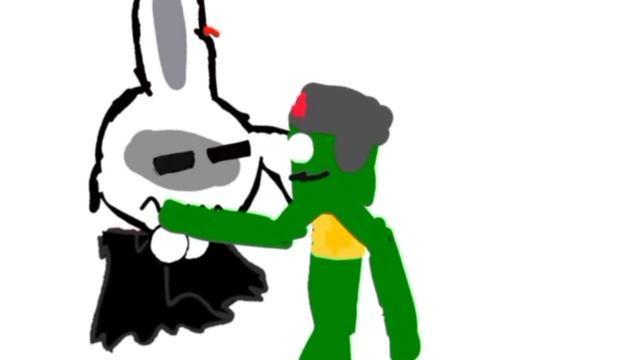 Битва Белый кролик vs Я Зелёный смотреть онлайн