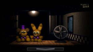 fnaf 0( A Golden Past) и это его обзор 1 ночь