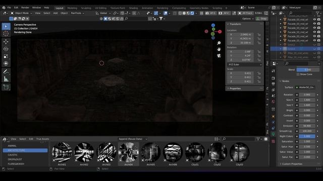 GOBOS LIGHTING Library | New : Blender Addon смотреть онлайн