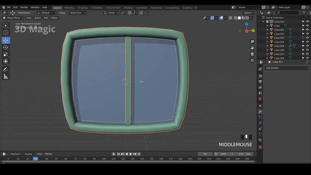 3D Modeling in Blender 2.83 | Cartoon Model | Speed Modeling смотреть онлайн