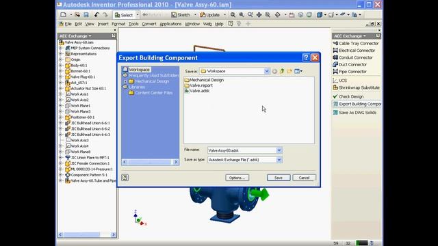 Publish Inventor Valve as Buildingcomponent смотреть онлайн