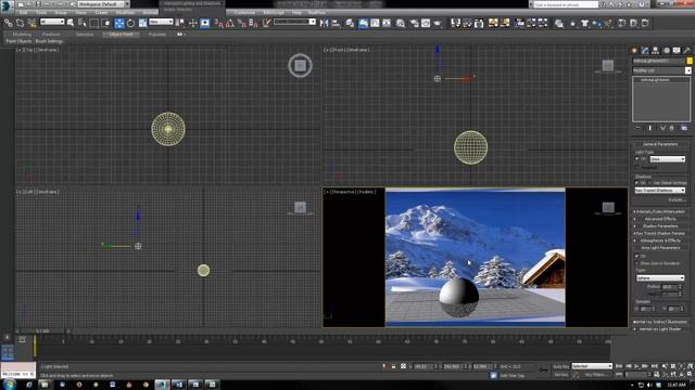 Compositing 3D into Photo or Footage - 3DS Max and Mental Ray смотреть онлайн