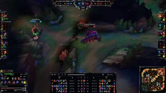 #264 Rek'Sai Jungle Gameplay from Gambit Diamondprox смотреть онлайн