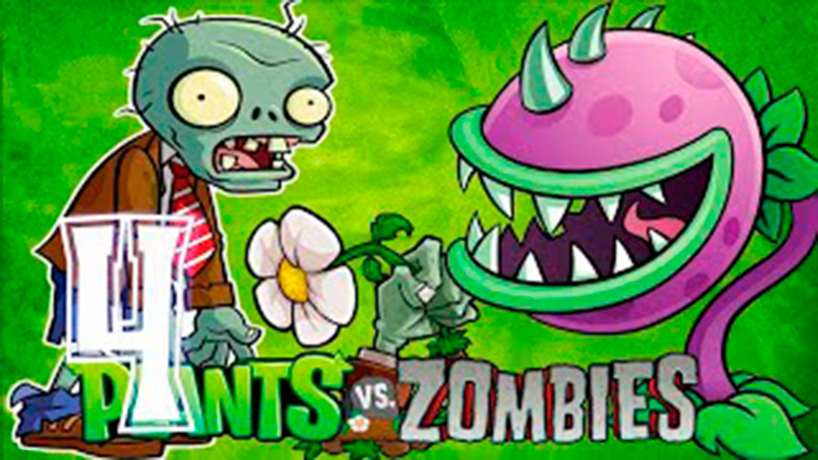 Растение против зомби. серия 4