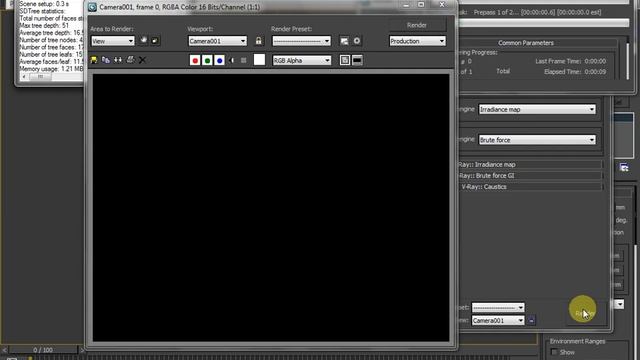 How to make Glass material in V ray 3Ds Max 2017 смотреть онлайн