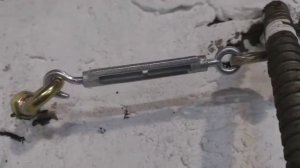 5. "Мечта мужика". Брезентовая штора на ворота в гараж.