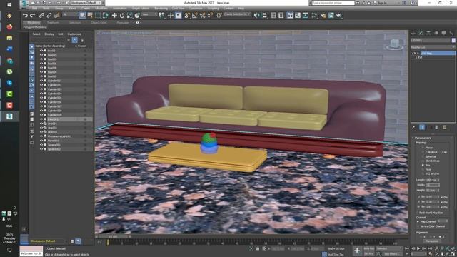 Show shaded material in viewport/ UVW channal fix - 3ds Max смотреть онлайн