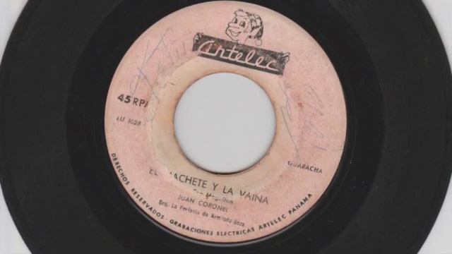 Juan Coronel Con La Orquesta De Armando Boza - El Machete Y La Vaina - Artelec
