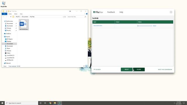 Convert DOCX to EPUB смотреть онлайн