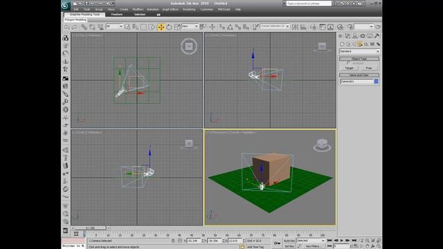 3ds Max Camera Tutorial смотреть онлайн