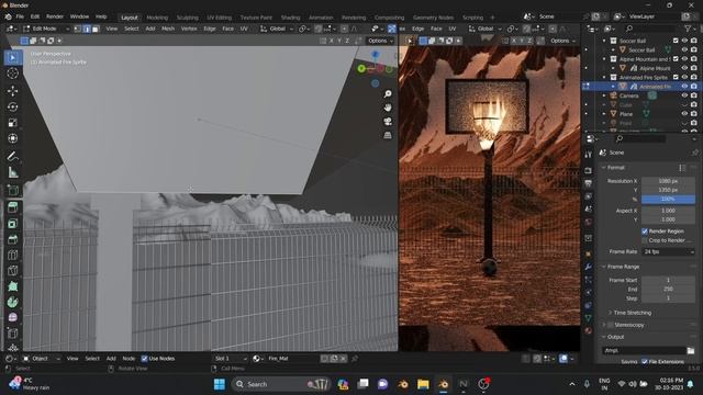 Atmospheric Blender Concept Art - Mesmerizing Timelapse смотреть онлайн