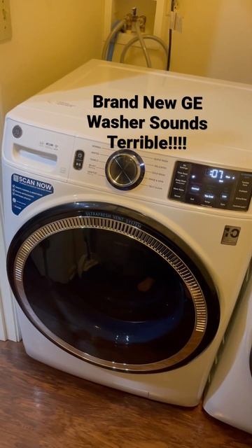GE Ultra Fresh Washer Sounds Worse Than Nails On A Chalk Board!!!!!!!! смотреть онлайн