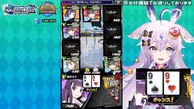 【 #エムホールデム 】公式大会！本選目指してがんばります！m VTuber Poker Tournament 女性VTuber予選 смотреть онлайн