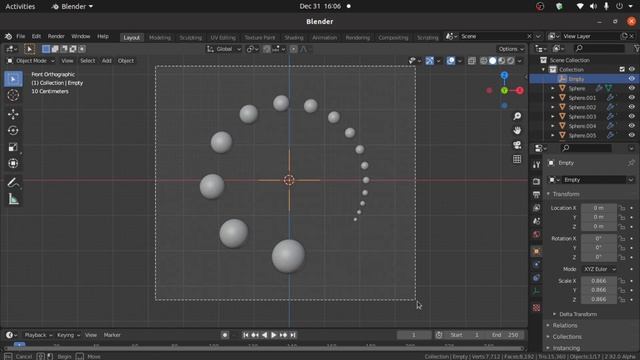 Blender 2.92 -Simple Loading animation tutorial смотреть онлайн