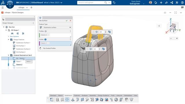 SOLIDWORKS 2023 What's New - 3DEXPERIENCE Sculptor смотреть онлайн