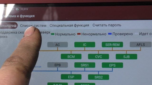 Адаптация Дросселя Hyundai с помощью THINKTOOL MASTER X