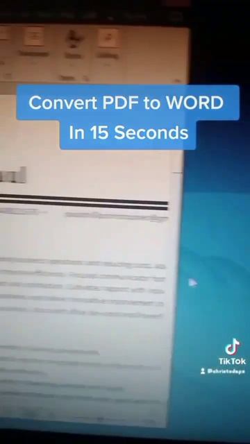 Covert PDF To Word In 15 Seconds #pdf #tipsandtricks #shorts #chatgpt