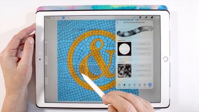 You Can Fauxsaic in Procreate on the iPad смотреть онлайн