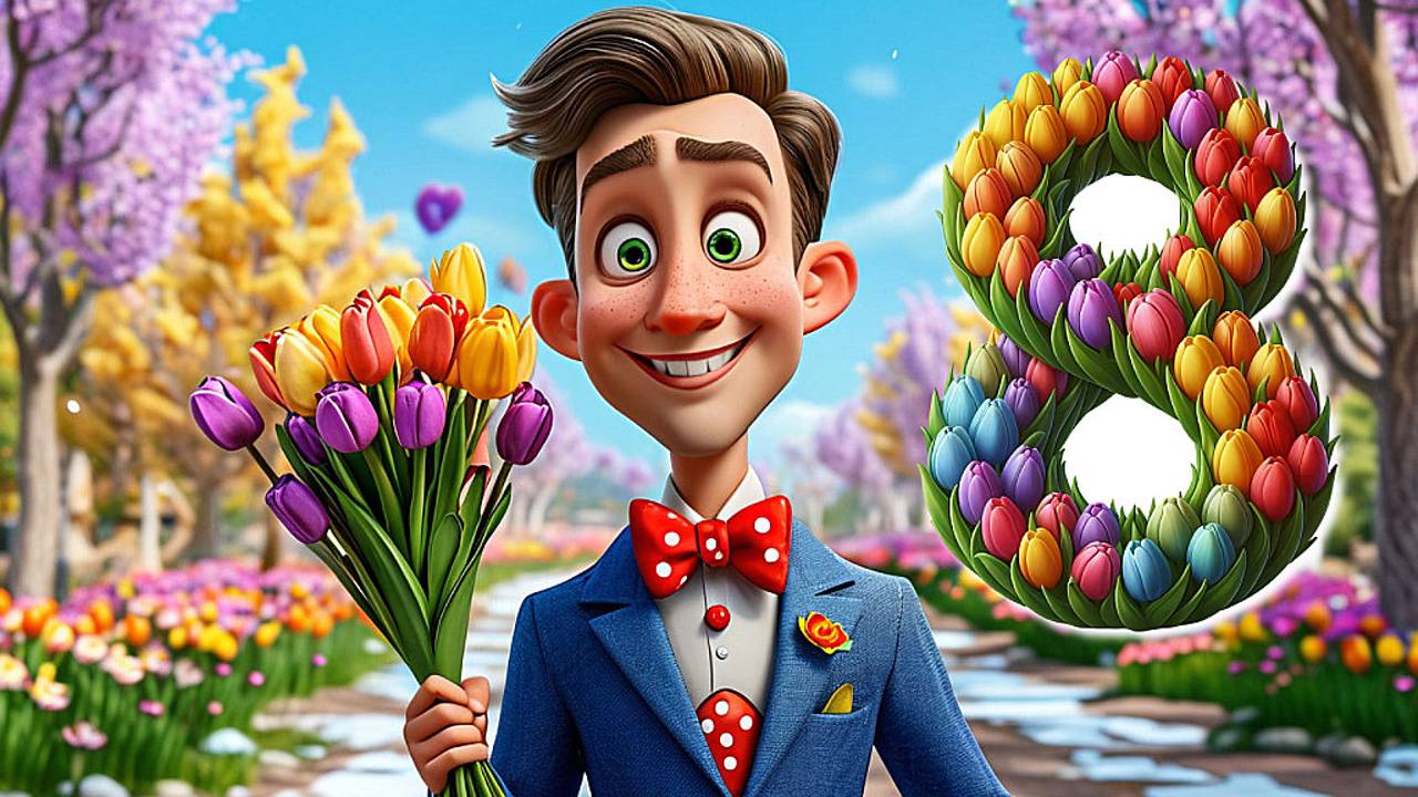 КРАСИВЫЕ ПОЗДРАВЛЕНИЯ С 8 МАРТА! ДЛЯ ВСЕХ ЖЕНЩИН! С МЕЖДУНАРОДНЫМ ЖЕНСКИМ ДНЁМ 8 МАРТА! смотреть онлайн