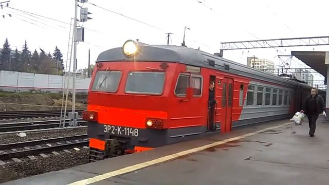 ЭР2к-1148 ст. Подольск смотреть онлайн