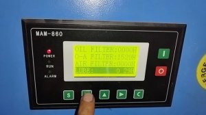 Password MAM 860 Standart To Reset Alarm Oil and Filter Life End