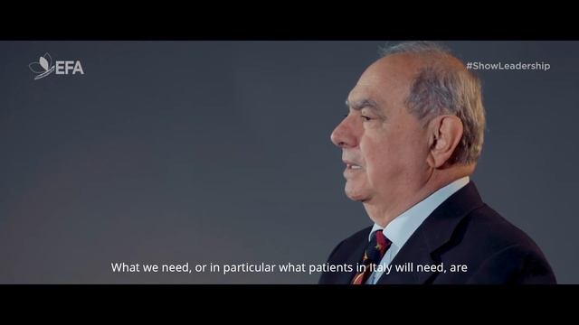 We Need Better Diagnosis And Better Access To Medication - EFA #ShowLeadership Campaign