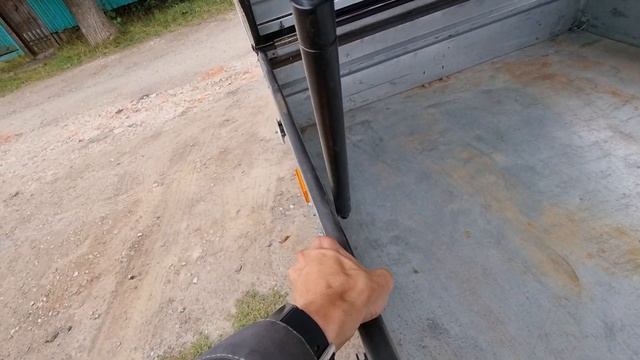 Крышка для прицепа МЗСА своими руками. смотреть онлайн