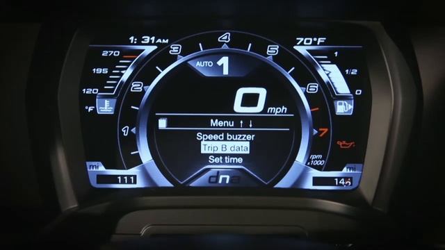 2016 Alfa Romeo 4C | EVIC - Instrument Cluster