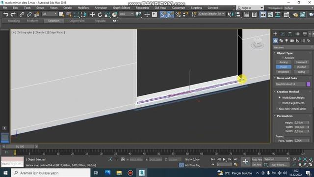 3ds max kapı, pencere yapımı ve L balkon yapımı (4) смотреть онлайн