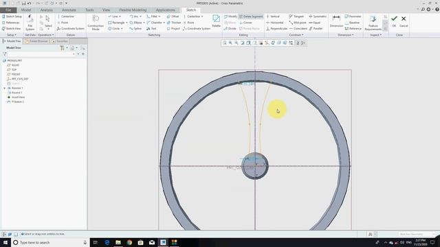 ALLOY WHEEL ON CREO 5 0 смотреть онлайн