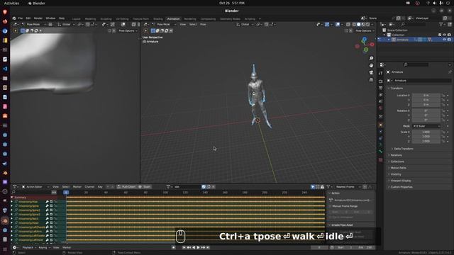 Import Mixamo with Godot смотреть онлайн