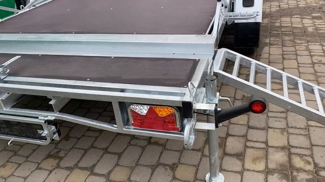 Причеп для перевезення багі та мото 455PM2514 смотреть онлайн