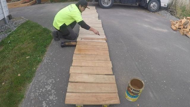 How to build a Firewood Rack(storage) with "A" style - DIY. смотреть онлайн