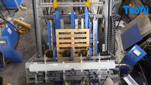 EPAL Wooden Pallet Nailing Machine смотреть онлайн
