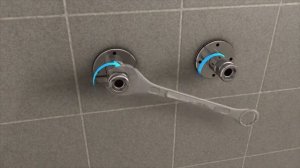 Установка душевой стойки Hansgrohe Croma 160 Showerpipe