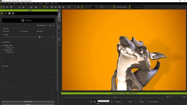 Character Creator 4 Tutorial - Creating Spring Animation смотреть онлайн