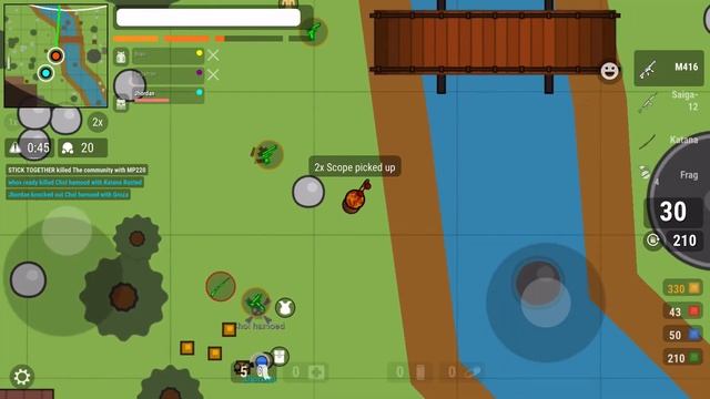 Surviv.io Easter  Mode M134 And Saiga 12 Cool